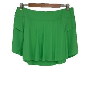 Zyia‎ Active Womens Grand Slam Skort XL Pear Green Stretch Tenniscore Resort